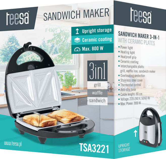 Opiekacz Teesa TSA3221 - obraz 7