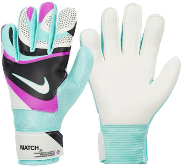 Вратарские перчатки Nike NK GK MATCH JR-HO23 (FJ4864-010) дет 6 (17.6 ...