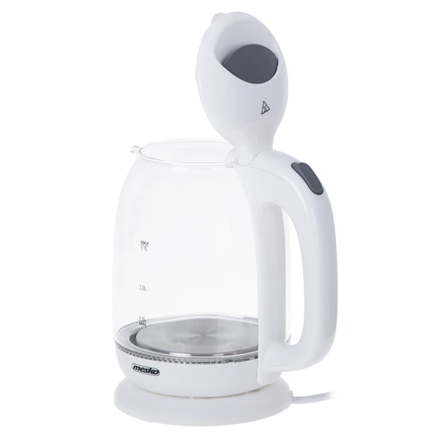 Электрочайник MESKO MS 1302W POLAND 1.7L стеклянный - изображение 6