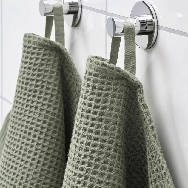 Полотенце ИКЕА VALLASÅN светло-зеленый, 30x30 см 805.313.64 - Фото 14 Полотенце ИКЕА VALLASÅN светло-зеленый, 30x30 см 805.313.64 - изображение 14