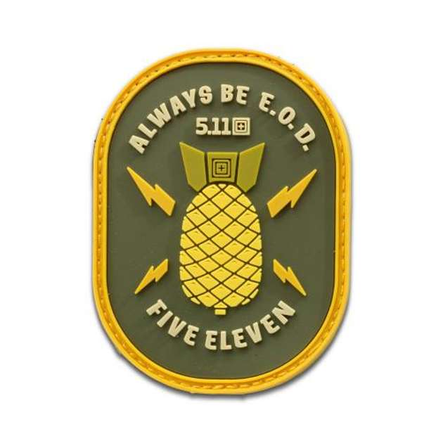 Нашивка 5.11 Tactical Always Be Eod Patch, Green - зображення 1