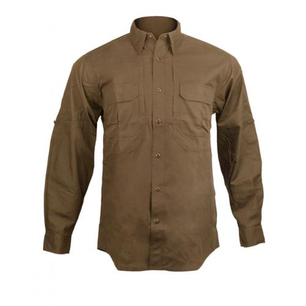 Сорочка Тактична 5.11 Tactical Taclite Pro Long Sleeve Shirt, Battle Brown, 3Xl - изображение 1