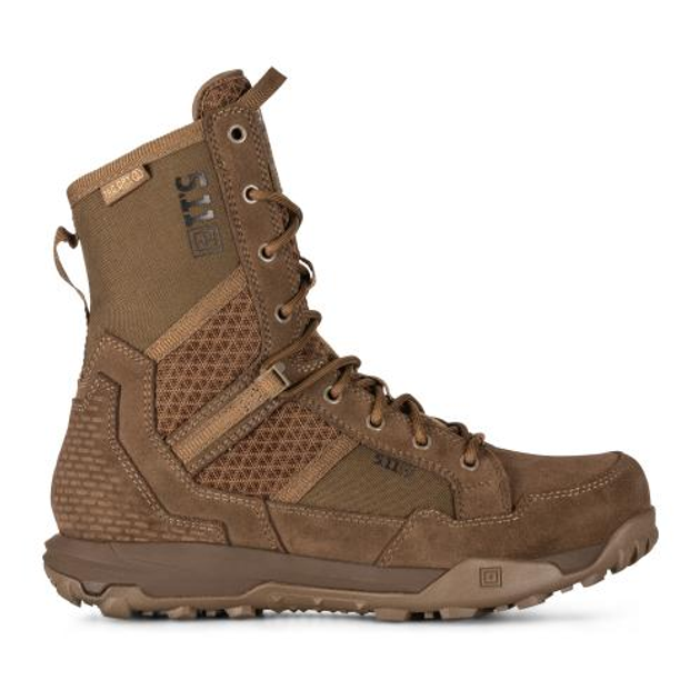 Черевики Тактичні 5.11 Tactical A/T 8' Waterproof Boot, Dark Coyote, 7.5 Us/Eu 40.5 - зображення 1