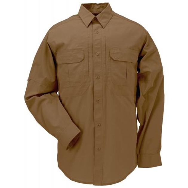 Сорочка Тактична 5.11 Tactical Taclite Pro Long Sleeve Shirt, Battle Brown, 2Xl - зображення 2