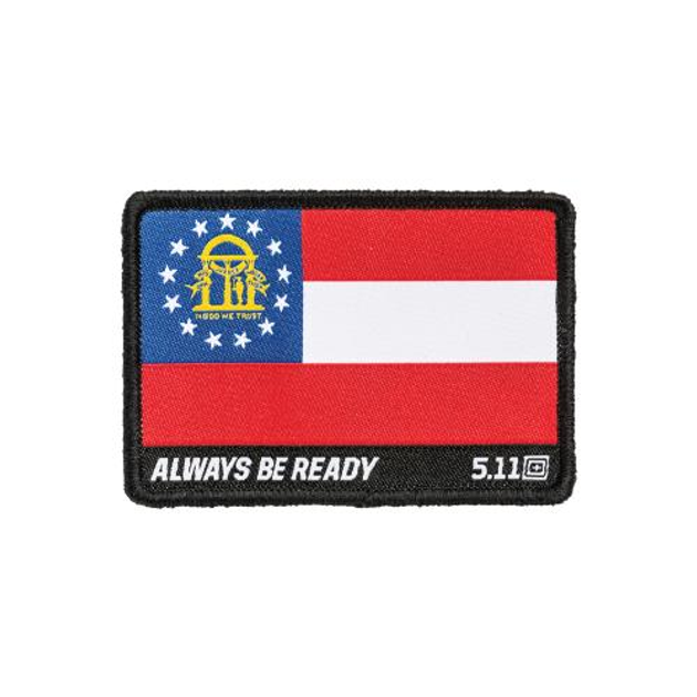 Нашивка 5.11 Tactical Georgia State Flag Patch, Multi - изображение 1