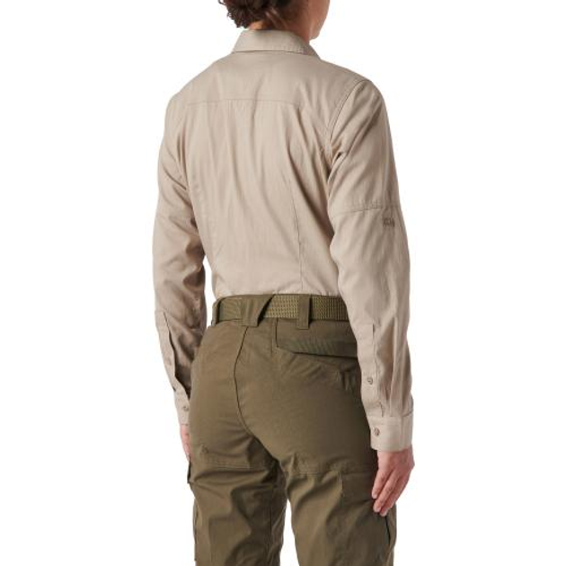 Рубашка Тактична Жіноча 5.11 Tactical Women'S Abr Pro Long Sleeve Shirt, Khaki, Xl - зображення 2