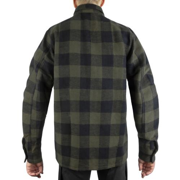 Рубашка Фланелева Sturm Mil-Tec Flannel Shirt, Black, L - зображення 2