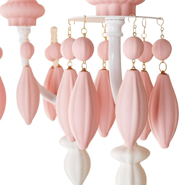 Светильник бра Slavia BL001/2pink на 2 лампы настенный розового цвета (21-81-BL001/2pink) - изображение 2