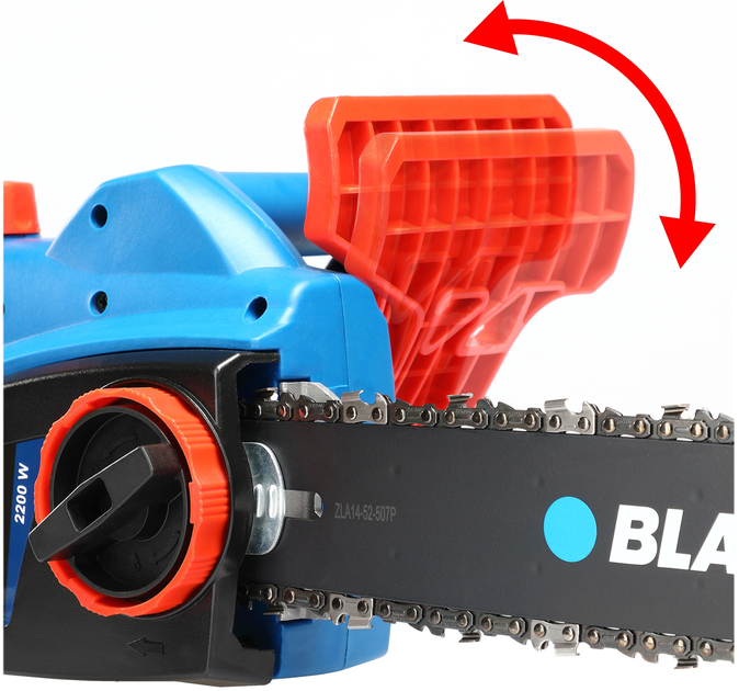 Ланцюгова електрична пила Blaupunkt CS3010 2200 Вт 35 см (5901750505737) - зображення 9