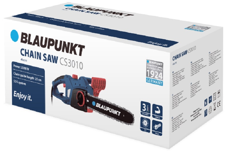 Ланцюгова електрична пила Blaupunkt CS3010 2200 Вт 35 см (5901750505737) - зображення 10