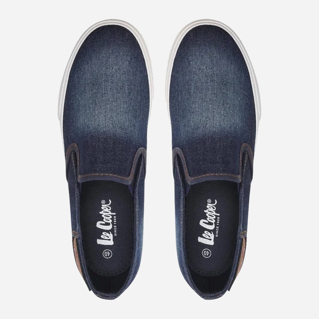 Чоловічі сліпони Lee Cooper LCW-23-31-1849M 43 28 см Сині (5904292137954) - зображення 5