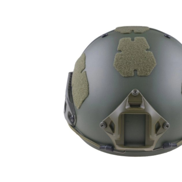 Шолом страйкбольний Gfc Accessories Air Fast Helmet Olive Green - зображення 2