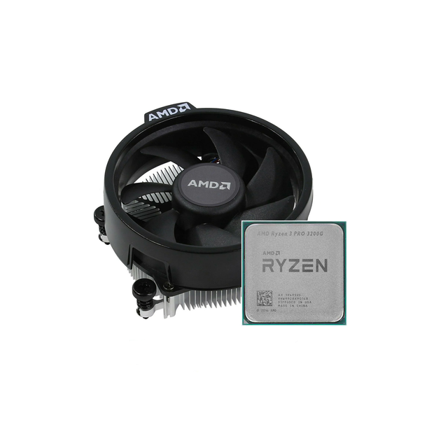 Процессор AMD Ryzen 3 Pro 3200G (4C/4T, 3.6-4.0GHz,4MB,65W,AM4, Wraith ...