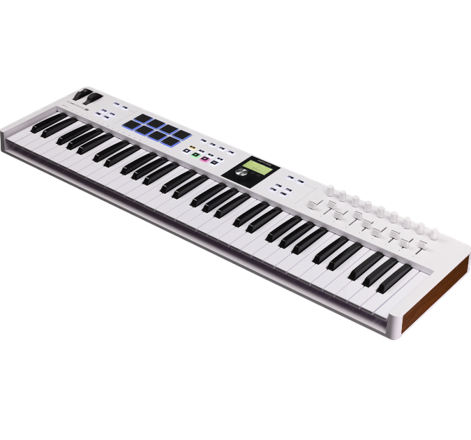 MIDI-клавиатура Arturia KeyLab Essential 61 MK3 White - Фото 4 MIDI-клавиатура Arturia KeyLab Essential 61 MK3 White - изображение 4