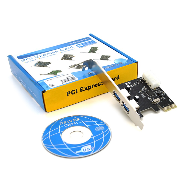 Контроллер Voltronic (YT-C-PCI-Е=>2*USB3.0/00352) PCI-Е - USB 3.0, 2port, BOX - изображение 2