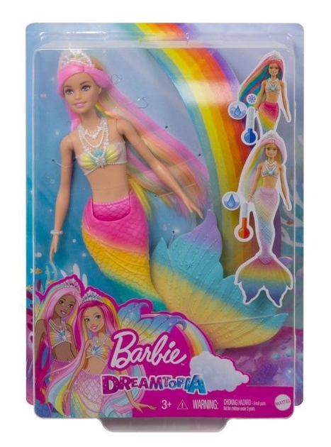 Lalka Mattel Barbie Dreamtopia Rainbow Mermaid Color Change 30 cm (0887961913941) - obraz 1