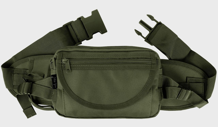 Сумка поясная большая Mil-Tec Hip Bag Large Olive 13513001 - изображение 2