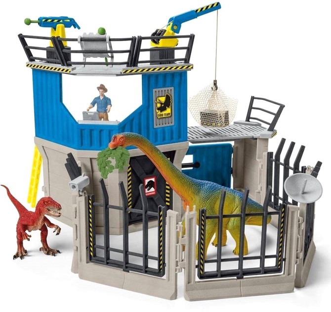 Zestaw do zabawy ​Schleich Dinosaurs Large Dino Research Station​ (4059433102177) - obraz 3