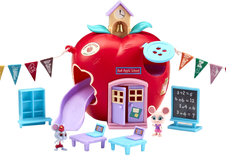 Zestaw do zabawy Bandai Mouse in the House The Red Apple School (5029736073930) - obraz 2