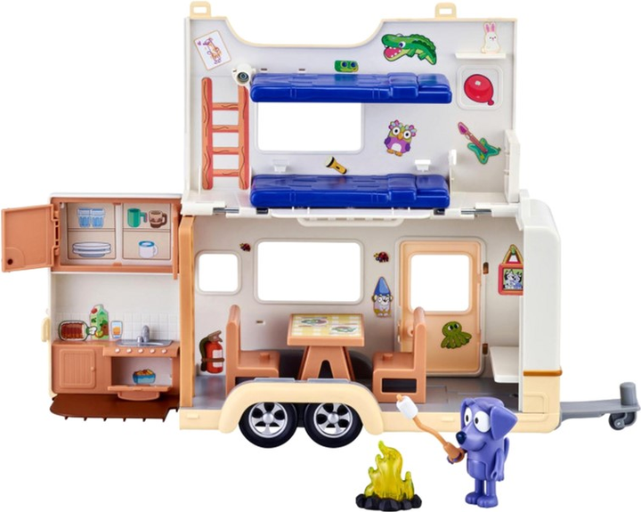 Zestaw do zabawy Bluey Przygody Bluey z karawaną (5713396901527) - obraz 3