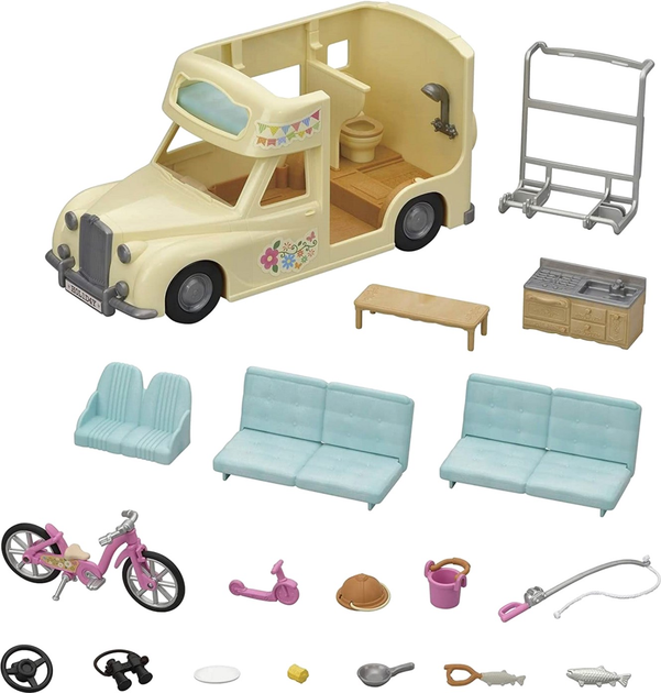 Zestaw do zabawy Epoch Sylvanian Families Campervan (5054131054543) - obraz 2