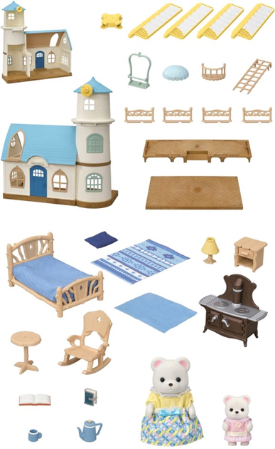 Zestaw do zabawy Epoch Sylvanian Families Celebration Windmill (5054131056301) - obraz 4