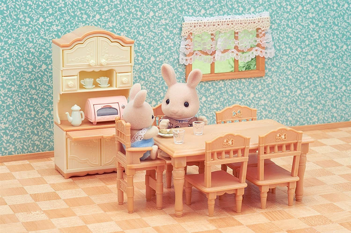 Меблі для лялькових будиночків Epoch Sylvanian Families Dining Room (5054131053409) - зображення 5