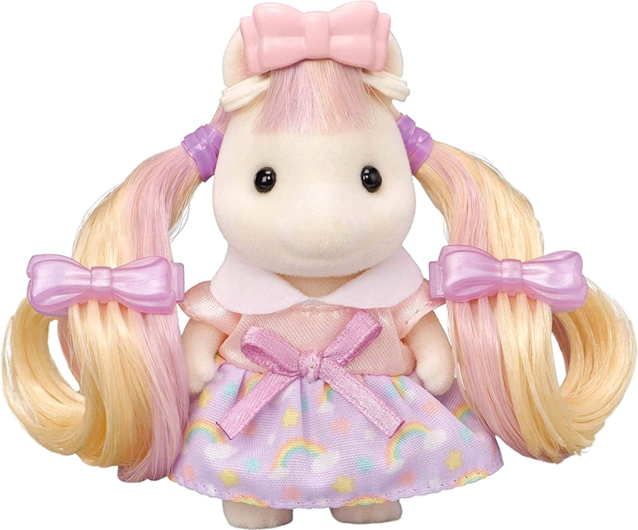 Ігровий набір Epoch Sylvanian Pony's Stylish Hair Salon (5054131056424) - зображення 9