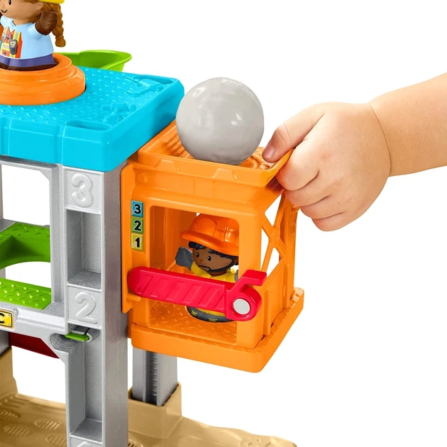 Ігровий набір Fisher-Price Little People Load Up Construction Site (0194735011339) - зображення 3