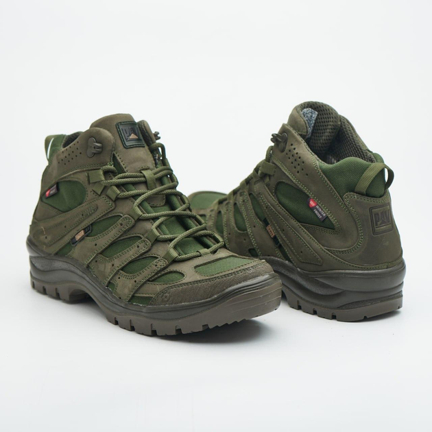 Ботинки тактические демисезонные кожаные PAV Style Lab Venom Tactical Boots 507 р.45 30см Хаки - изображение 2