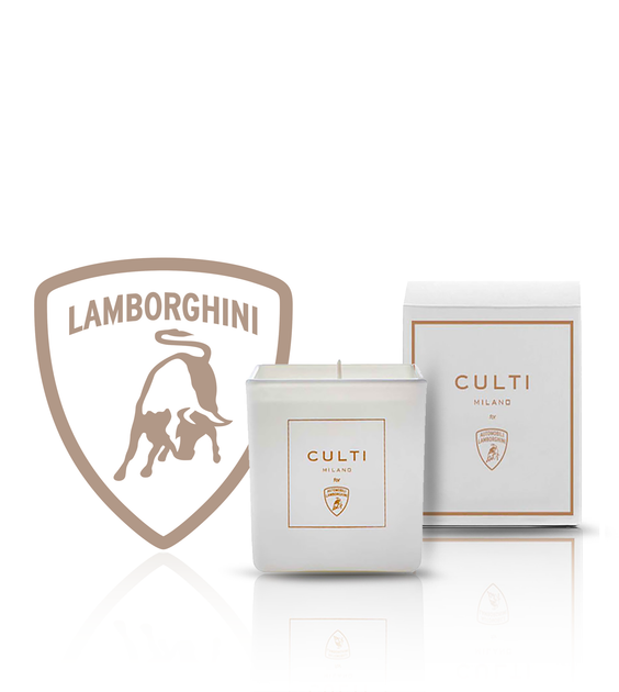 Ароматична свічка CULTI Milano SPECIAL EDITION 210 gr. мл. Automobili Lamborghini (90749-CLT) - Фото 1 Ароматична свічка CULTI Milano SPECIAL EDITION 210 gr. мл. Automobili Lamborghini (90749-CLT) - зображення 1