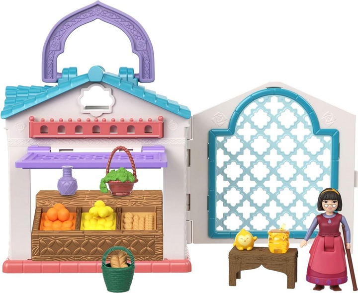 Ігровий набір фігурок Mattel Disney Wish Dahlia's Rosas Market Small Doll (0194735177295) - зображення 2