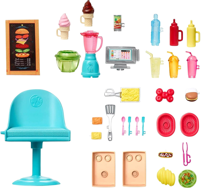 Ігровий набір Barbie You Can Be Anything Fresh & Fun Food Truck (0887961862898) - зображення 3