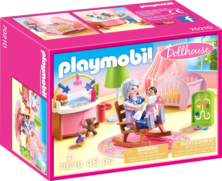 Zestaw do zabawy Playmobil Dollhouse Nursery (4008789702104) - obraz 1