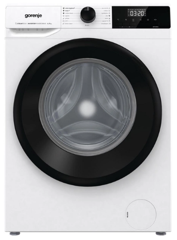 Пральна машина автоматична Gorenje WNHEI74SAS/UA (6949376) - Фото 1 Пральна машина автоматична Gorenje WNHEI74SAS/UA (6949376) - зображення 1