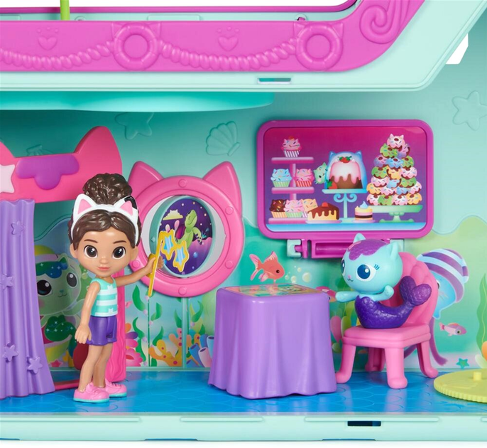Ігровий набір Spin Master Gabby's Dollhouse Cat Friend Ship (0778988457870) - зображення 6