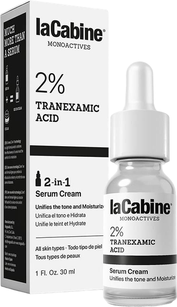 Сироватка для обличчя La Cabine Monoactives 2 Tranexamic Acid Serum Cream 30 мл (8435534411152) - зображення 1