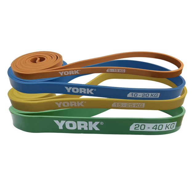 Набор резинок для фитнеса York Fitness 4 шт (5 - 40кг) - изображение 6