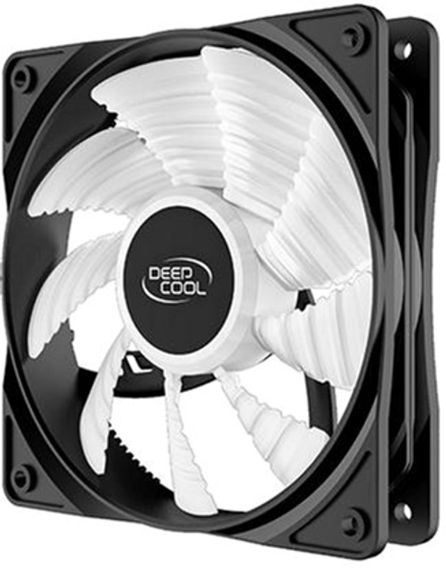 Chłodzenie DeepCool RF120R Black-White (DP-FLED-RF120-RD) - obraz 2