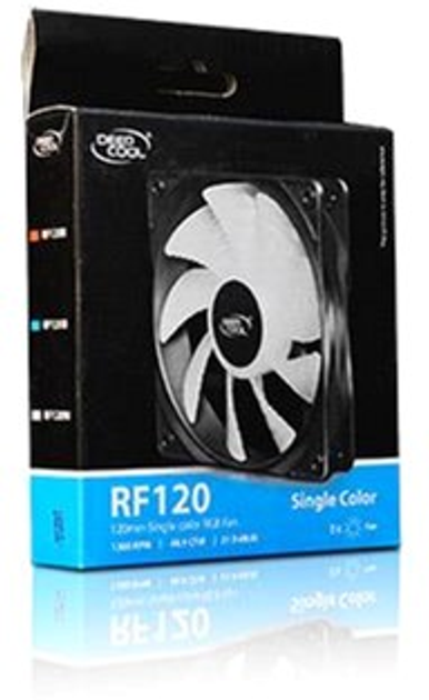 Кулер DeepCool RF120W Black-White (DP-FLED-RF120-WH) - зображення 5