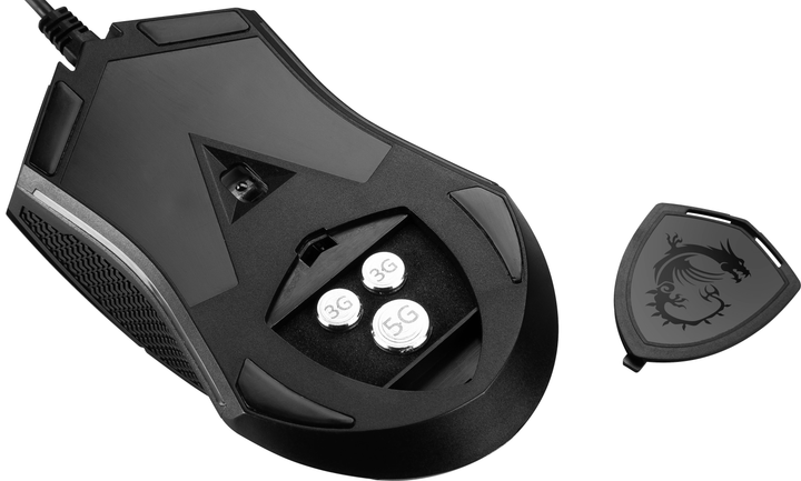 Mysz MSI Clutch GM08 Gaming Mouse USB Black (CLUTCH GM08) - obraz 10