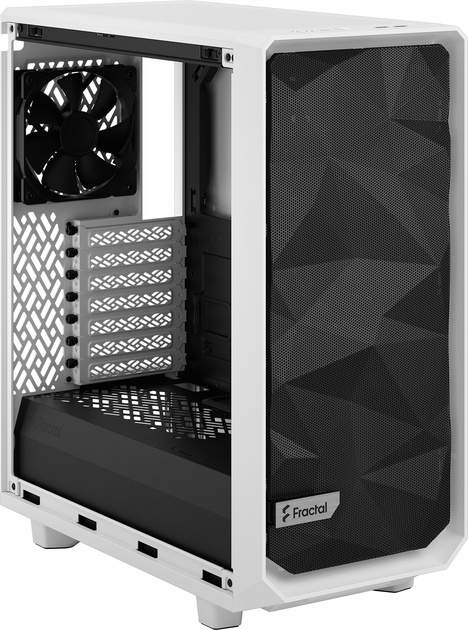 Корпус Fractal Design Meshify 2 Compact Clear Tempered Glass White (FD-C-MES2C-05) - зображення 11
