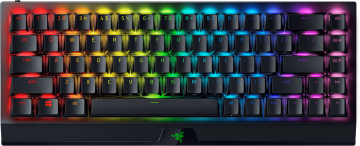 Клавіатура бездротова Razer BlackWidow V3 Mini Phantom Edition Green Switch (RZ03-03892000-R3M1) - зображення 1