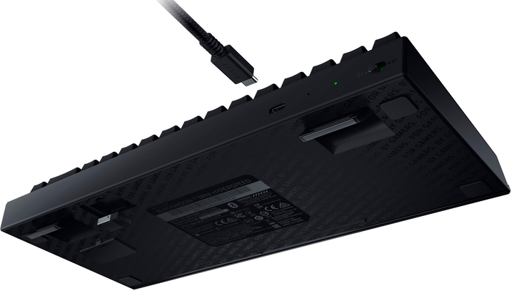 Klawiatura bezprzewodowa Razer BlackWidow V3 Mini HyperSpeed Yellow Phantom (RZ03-03891900-R3M1) - obraz 5