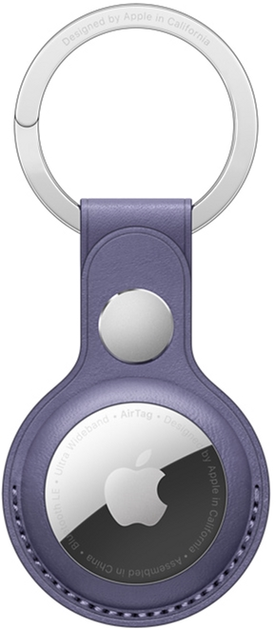 Skórzany brelok Apple dla AirTag z brelokiem do kluczy Wisteria (MMFC3ZM/A) - obraz 1