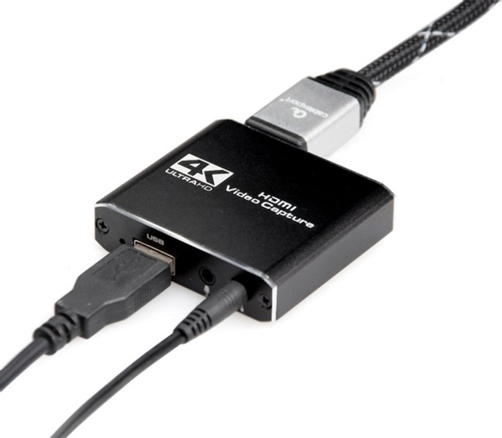 Adapter przechwytujący USB Cablexpert UHG-4K2-01 (8716309120838) - obraz 2