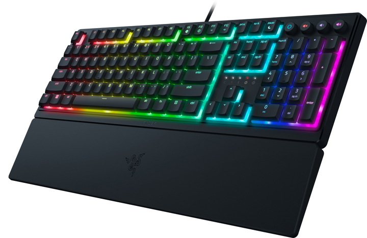 Клавіатура дротова Razer Ornata V3 USB Black (RZ03-04460100-R3M1) - зображення 2