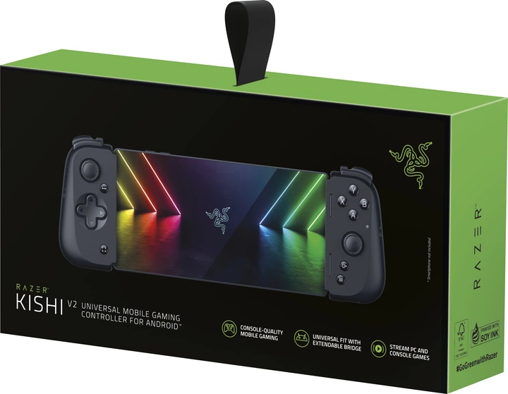 Універсальний геймпад Razer Kishi V2 для Android Black (RZ06-04180100-R3M1) - зображення 7