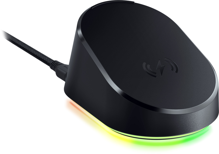 Stacja dokująca Razer Mouse Dock PRO + Wireless Charging Puck Bundle (RZ81-01990100-B3M1) - obraz 1