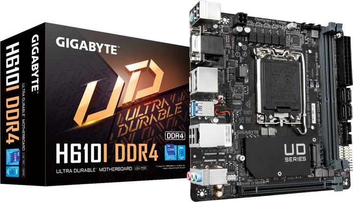 Материнська плата Gigabyte H610I DDR4 (s1700, Intel H610, PCI-Ex16) (4719331834562) - зображення 5